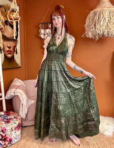 Zamira Vintage Silk Dress