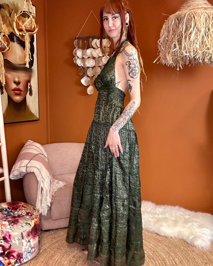 Zamira Vintage Silk Dress