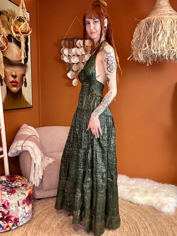 Zamira Vintage Silk Dress