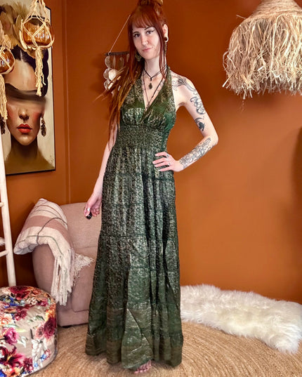 Zamira Vintage Silk Dress