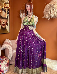 Zamira Vintage Silk Dress