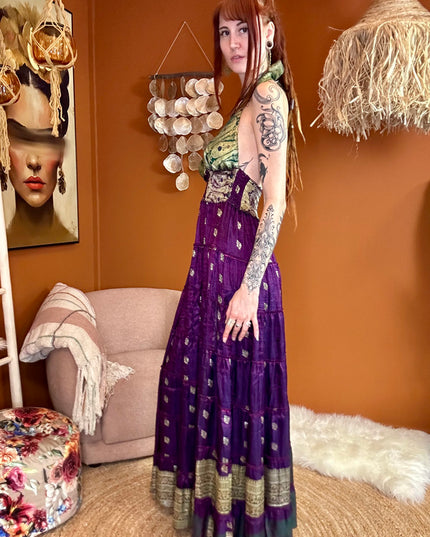 Zamira Vintage Silk Dress