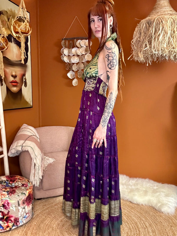 Zamira Vintage Silk Dress