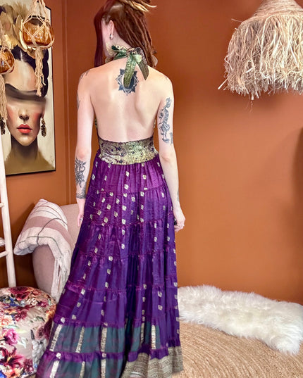 Zamira Vintage Silk Dress