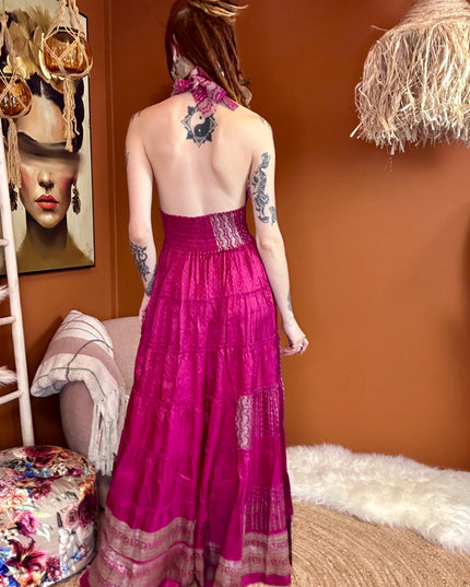 Zamira Vintage Silk Dress