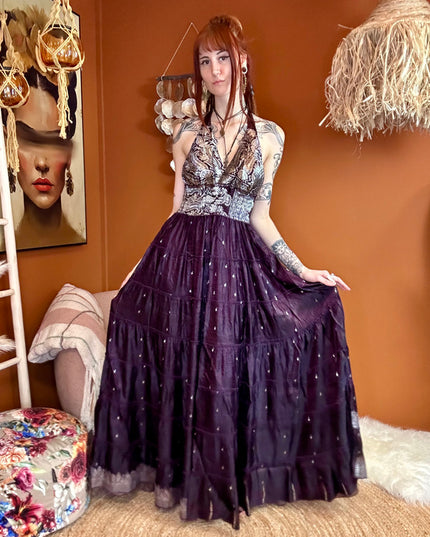 Zamira Vintage Silk Dress