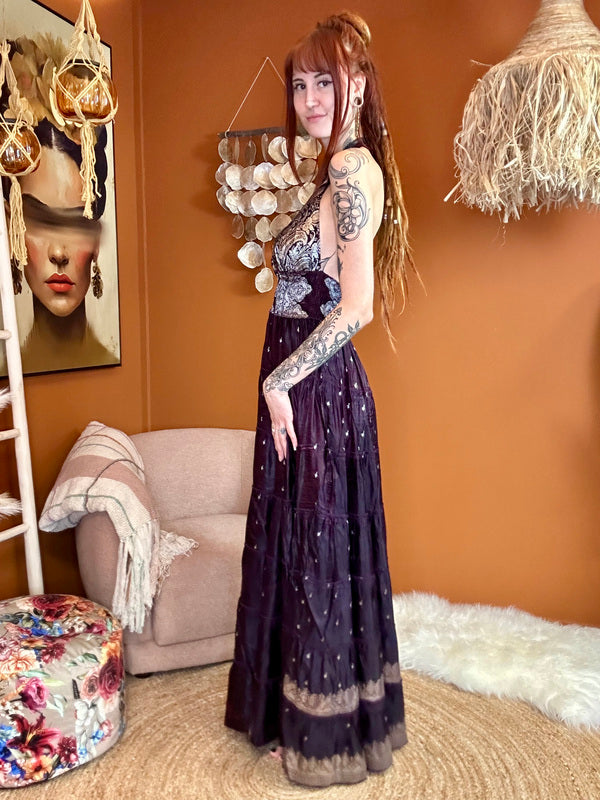 Zamira Vintage Silk Dress