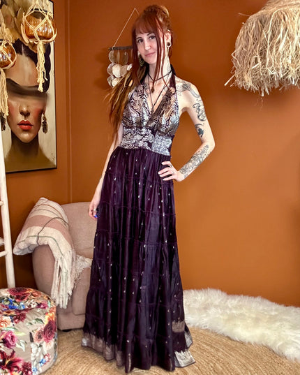 Zamira Vintage Silk Dress