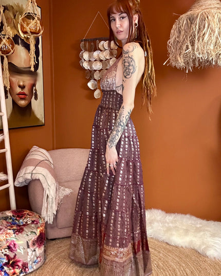 Zamira Vintage Silk Dress