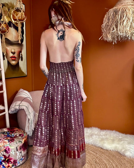 Zamira Vintage Silk Dress