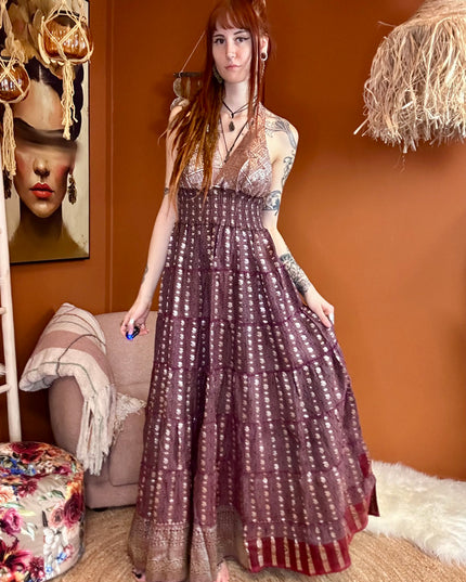 Zamira Vintage Silk Dress