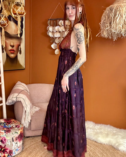 Zamira Vintage Silk Dress