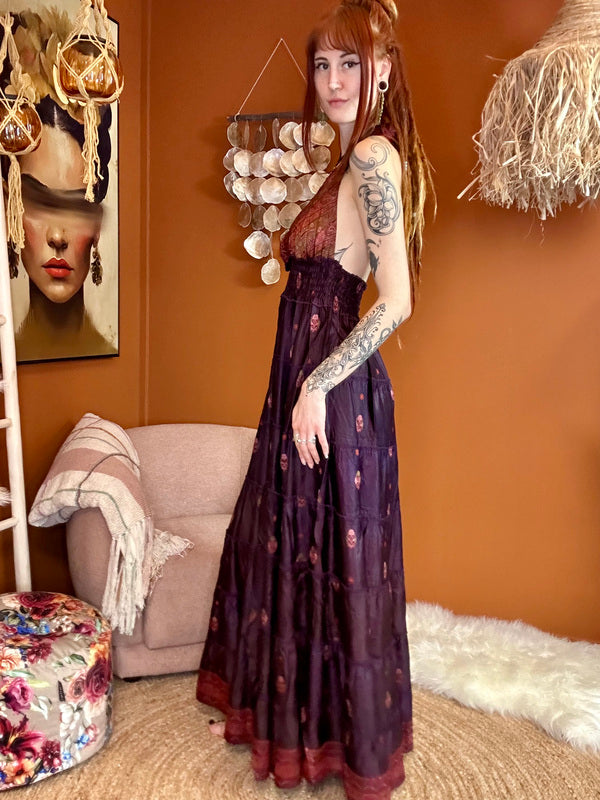 Zamira Vintage Silk Dress