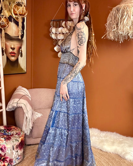 Zamira Vintage Silk Dress