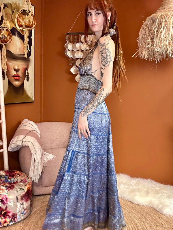 Zamira Vintage Silk Dress