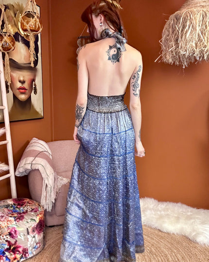 Zamira Vintage Silk Dress