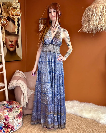 Zamira Vintage Silk Dress