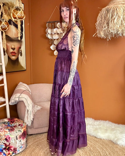 Zamira Vintage Silk Dress