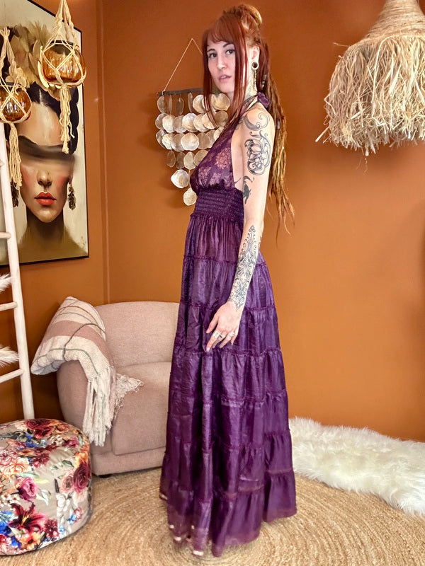 Zamira Vintage Silk Dress