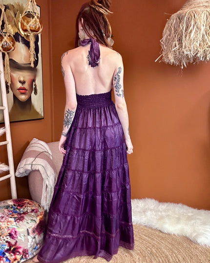 Zamira Vintage Silk Dress