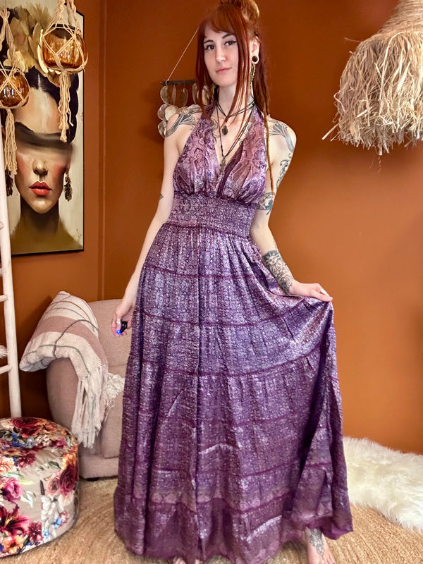 Zamira Vintage Silk Dress