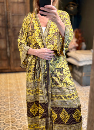 Patchwork Kantha Kimono 128