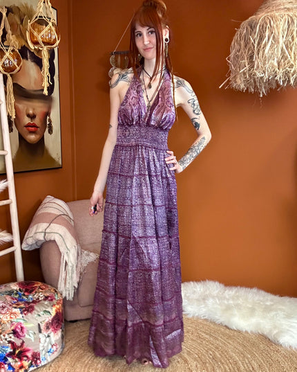 Zamira Vintage Silk Dress