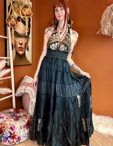 Zamira Vintage Silk Dress