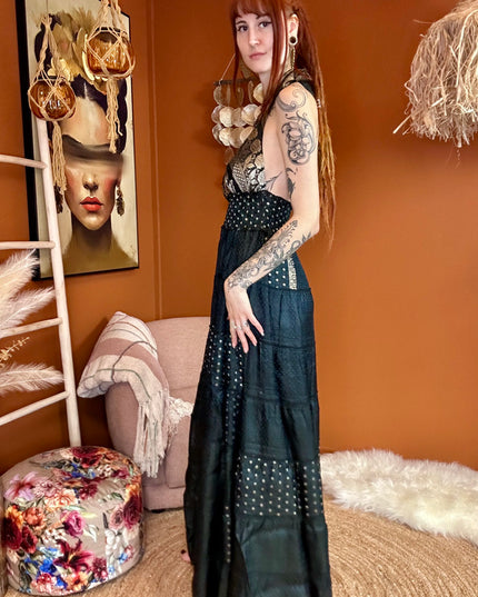 Zamira Vintage Silk Dress