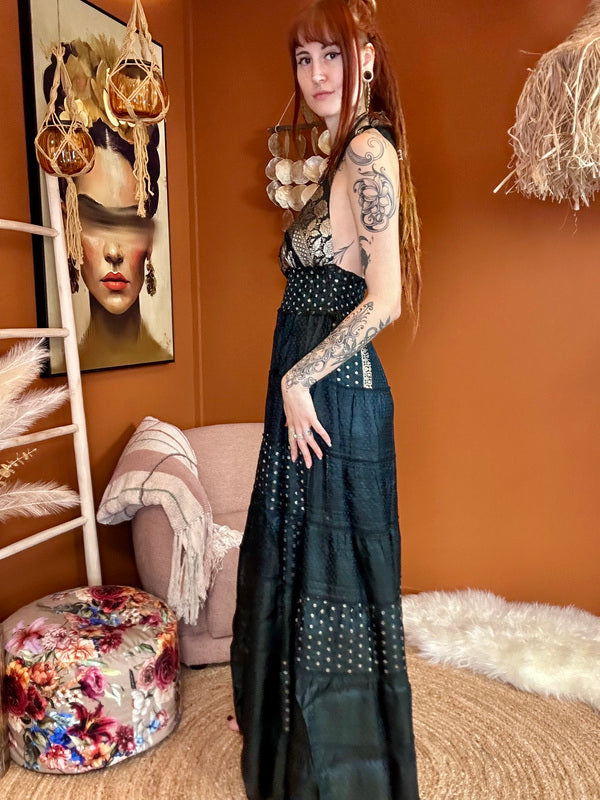 Zamira Vintage Silk Dress