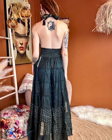 Zamira Vintage Silk Dress