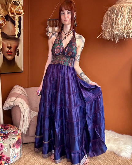 Zamira Vintage Silk Dress