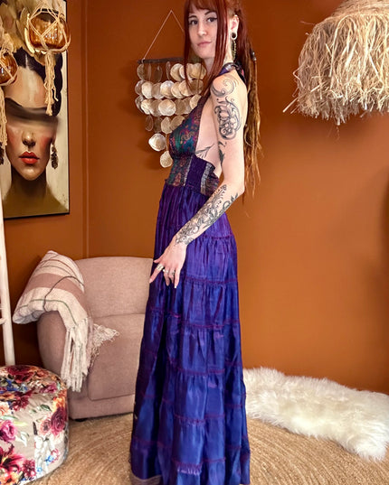 Zamira Vintage Silk Dress