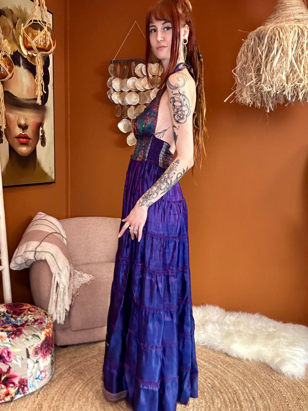 Zamira Vintage Silk Dress