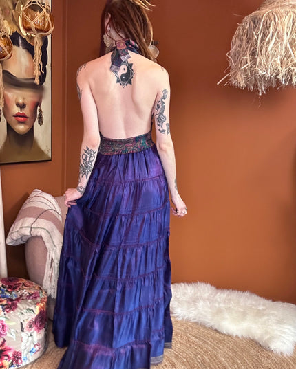 Zamira Vintage Silk Dress