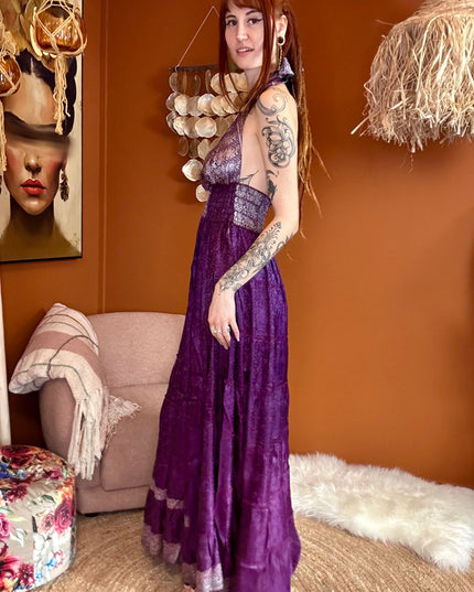 Zamira Vintage Silk Dress