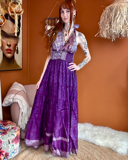 Zamira Vintage Silk Dress