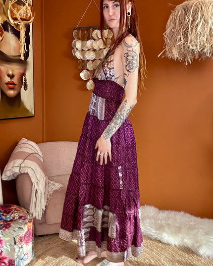 Zamira Vintage Silk Dress