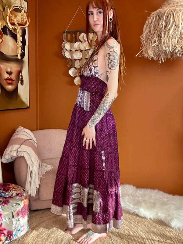 Zamira Vintage Silk Dress