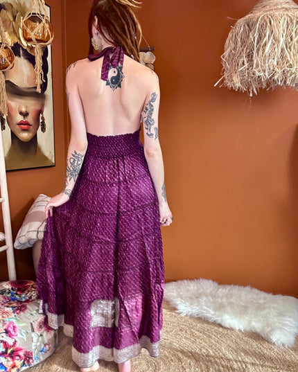 Zamira Vintage Silk Dress