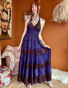 Zamira Vintage Silk Dress