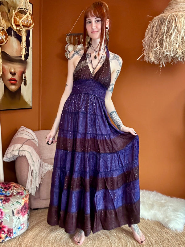 Zamira Vintage Silk Dress