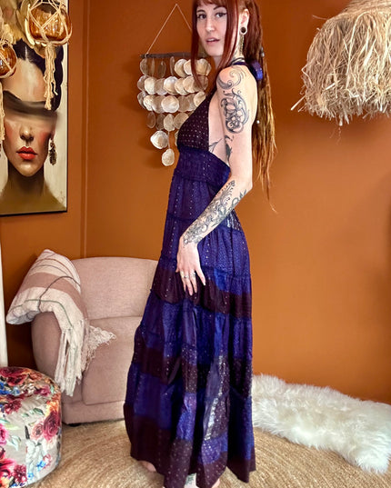 Zamira Vintage Silk Dress