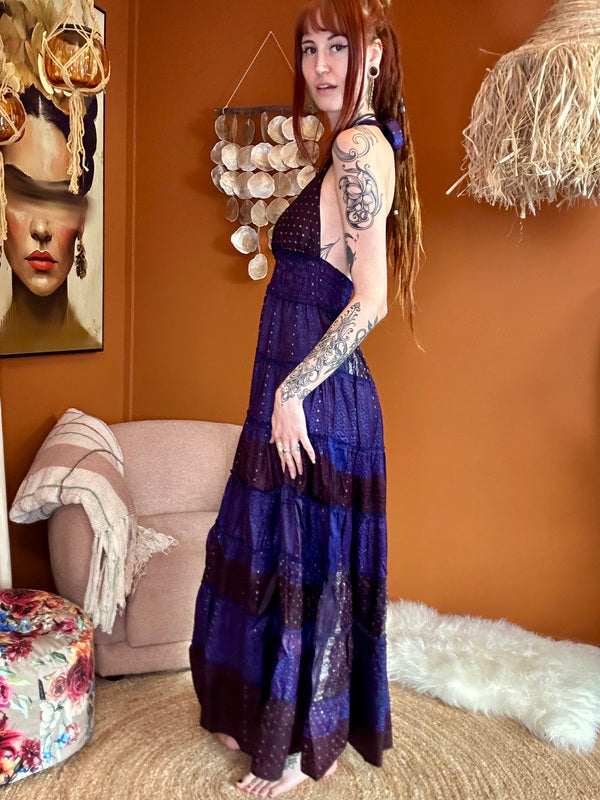 Zamira Vintage Silk Dress