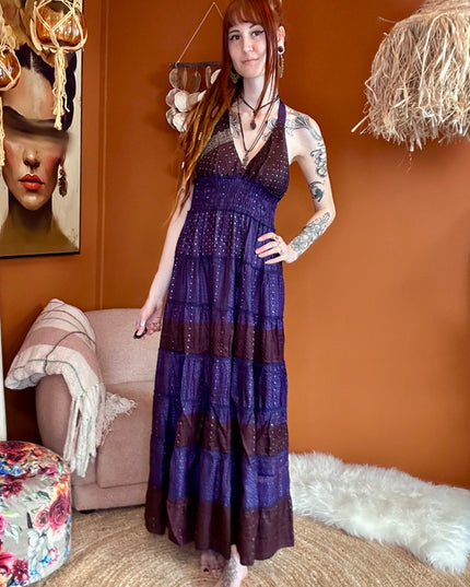 Zamira Vintage Silk Dress