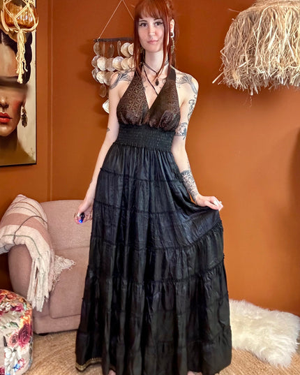 Zamira Vintage Silk Dress