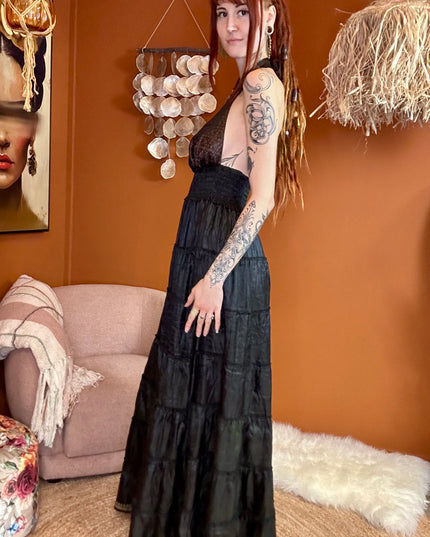 Zamira Vintage Silk Dress