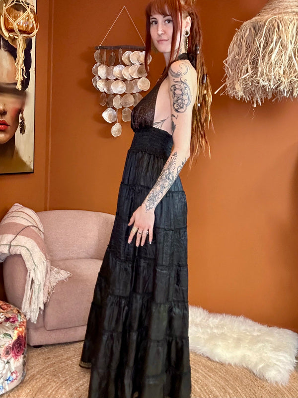 Zamira Vintage Silk Dress