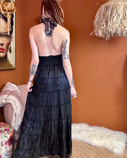 Zamira Vintage Silk Dress