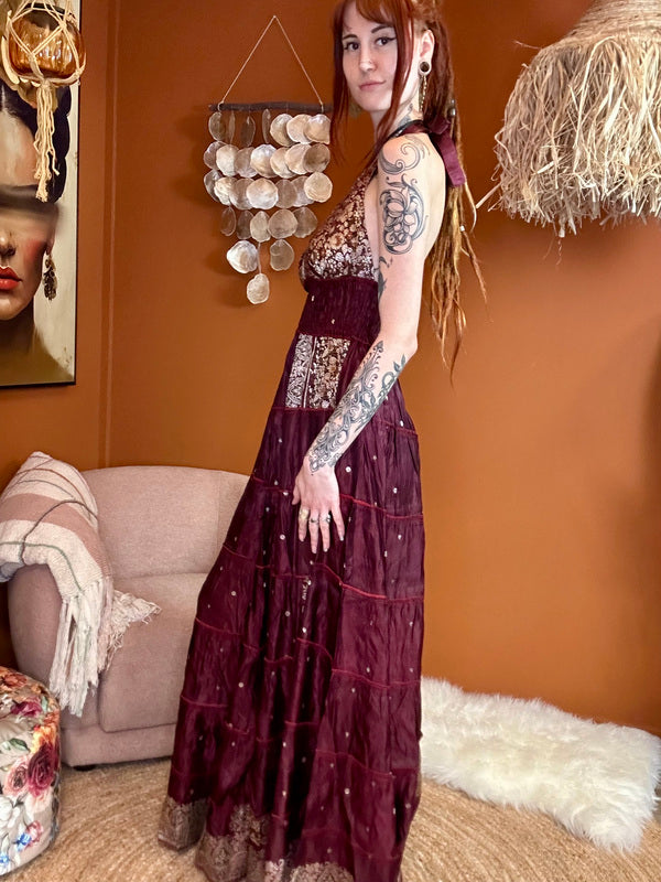 Zamira Vintage Silk Dress